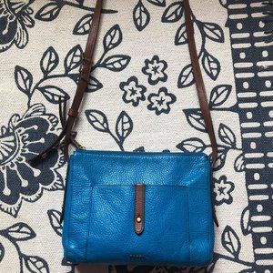 Fossil Crossbody Teal